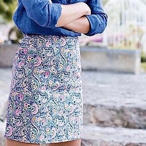 Boden cotton paisley skirt 8 terraza